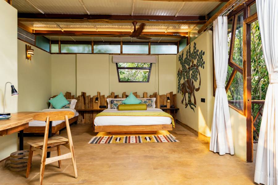 Kanha Resort Bedroom